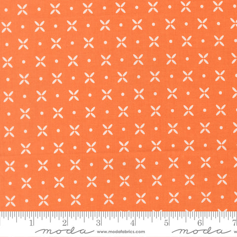 Birch & Willow Pumpkin Orange Peel Yardage by Sherri & Chelsi for Moda Fabrics