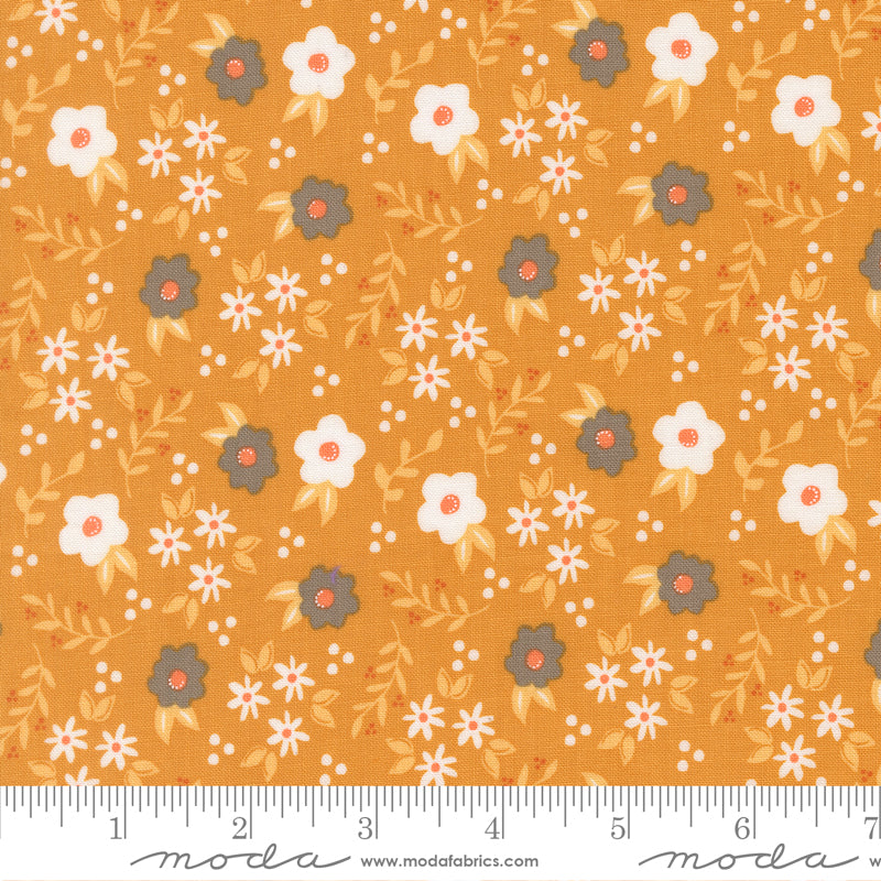 Birch & Willow Golden Mums Yardage by Sherri & Chelsi for Moda Fabrics
