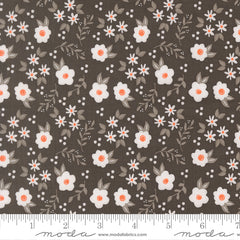 Birch & Willow Charcoal Mums Yardage by Sherri & Chelsi for Moda Fabrics