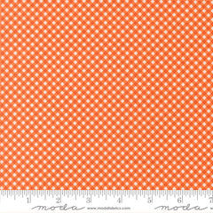 Birch & Willow Pumpkin Gingham Yardage by Sherri & Chelsi for Moda Fabrics