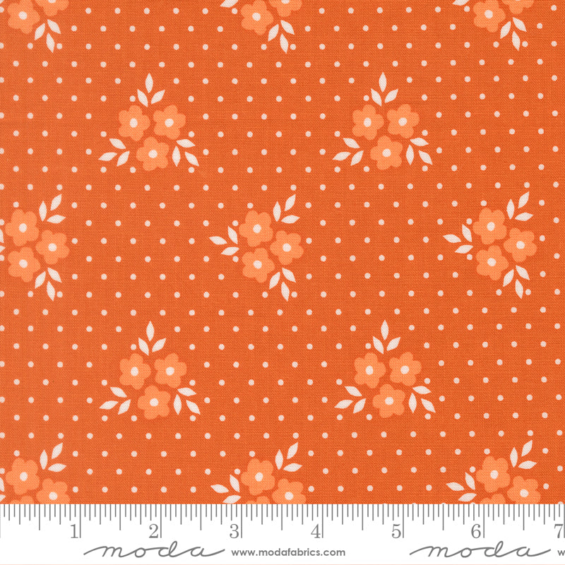 Birch & Willow Spice Autumn Florals Yardage by Sherri & Chelsi for Moda Fabrics