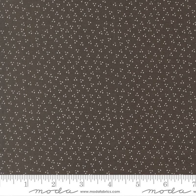 Birch & Willow Charcoal Spring Dot Yardage by Sherri & Chelsi for Moda Fabrics
