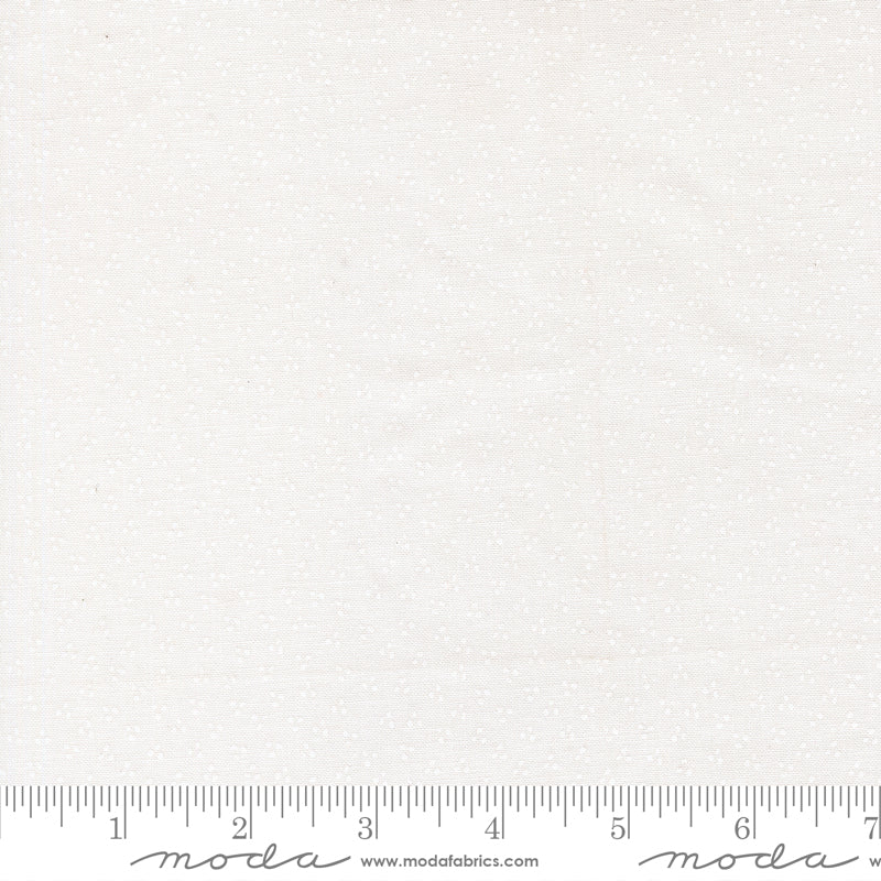 Birch & Willow Cloud White Spring Dot Yardage by Sherri & Chelsi for Moda Fabrics