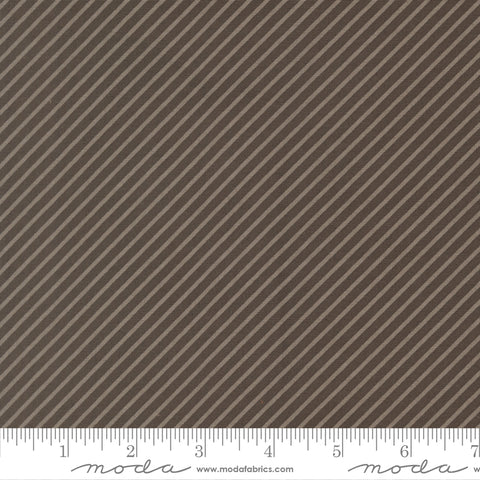 Birch & Willow Charcoal Stripe Yardage by Sherri & Chelsi for Moda Fabrics