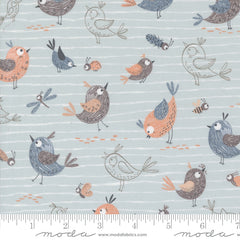 Chirp Sky Friends yardage by Elena Amo for Moda Fabrics