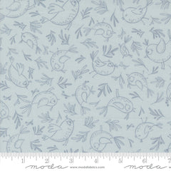 Chirp Sky Trace A Bird yardage by Elena Amo for Moda Fabrics