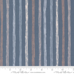 Chirp Twilight Just Stripes yardage by Elena Amo for Moda Fabrics