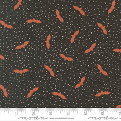 Purrs & Boos Black Cat Bats Yardage by Elena Amo for Moda Fabrics