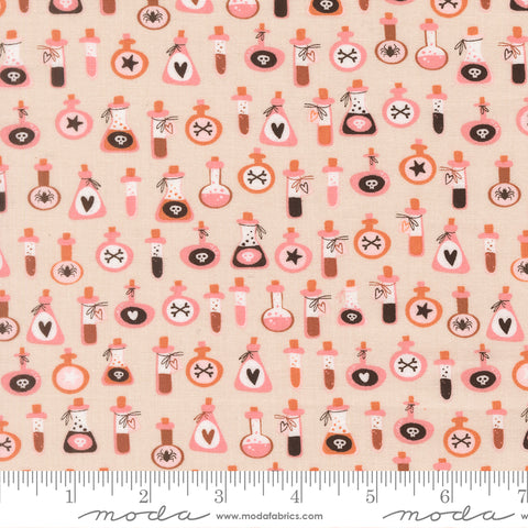 Purrs & Boos Moonbeam Poisons Yardage by Elena Amo for Moda Fabrics