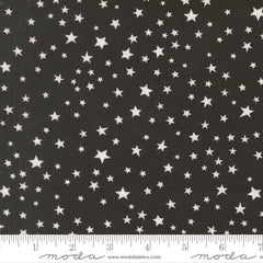 Purrs & Boos Black Cat Stars Yardage by Elena Amo for Moda Fabrics