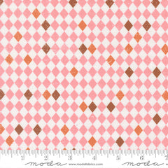 Purrs & Boos Candy Harlequin Diamonds Yardage by Elena Amo for Moda Fabrics