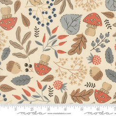 Nature's Sketchbook Pearl Forest Finds Yardage by Elena Amo for Moda Fabrics