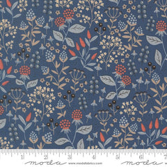 Nature's Sketchbook Twilight Leaves and Berries Yardage by Elena Amo for Moda Fabrics