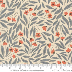 Nature's Sketchbook Pearl Flowy Flowers Yardage by Elena Amo for Moda Fabrics
