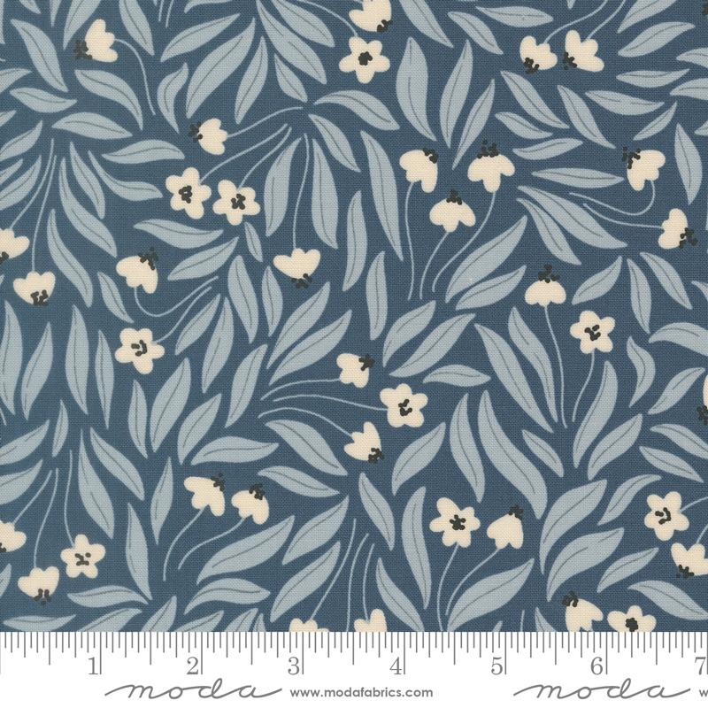 Nature's Sketchbook Dusk Flowy Flowers Yardage by Elena Amo for Moda Fabrics