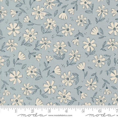 Nature's Sketchbook Sky Flowers Yardage by Elena Amo for Moda Fabrics