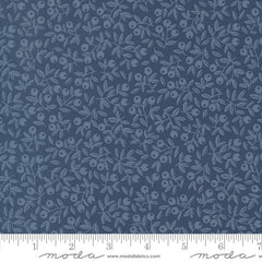 Nature's Sketchbook Twilight Blueberry Yardage by Elena Amo for Moda Fabrics