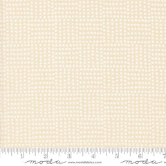 Nature's Sketchbook Pearl White Dots Yardage by Elena Amo for Moda Fabrics