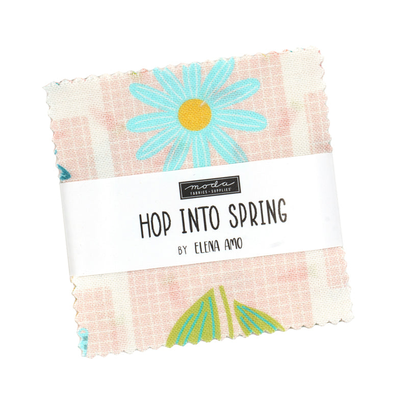 Hop Into Spring Mini Charm by Elena Amo for Moda Fabrics