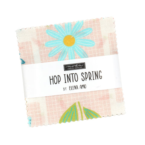 PREORDER Hop Into Spring Mini Charm by Elena Amo for Moda Fabrics