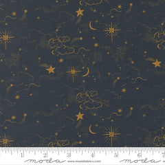 Silent Night Holy Night Holy Night Skies Yardage by Watercolour Heart for Moda Fabrics