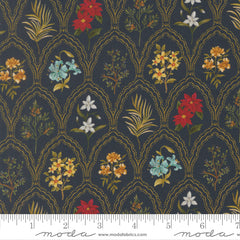 Silent Night Holy Night Come Bearing Blooms Yardage by Watercolour Heart for Moda Fabrics