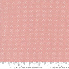 Enchantment Blush Swiss Dot Yardage by Sweetfire Road for Moda Fabrics