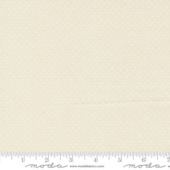 Enchantment Porcelain White Swiss Dot Yardage by Sweetfire Road for Moda Fabrics