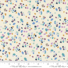 Seaglass Summer Oyster Shimmering Seaglass Yardage by Sweetfire Road for Moda Fabrics