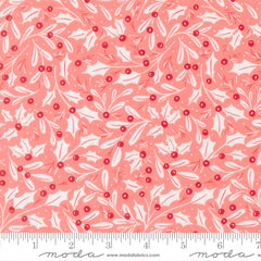 Merrily On High Blush Winter Berries Yardage by Sweetfire Road for Moda Fabrics