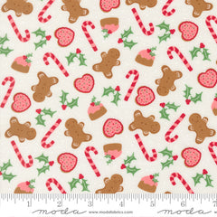 Merrily On High Snow Sweet Treats Yardage by Sweetfire Road for Moda Fabrics