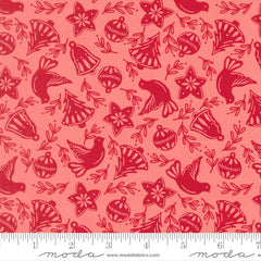 Merrily On High Blush Cookie Cutters Yardage by Sweetfire Road for Moda Fabrics