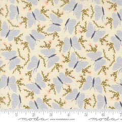 Wildbriar Porcelain Flutter Vine Yardage by Sweetfire Road for Moda Fabrics