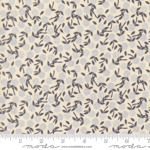 Wildbriar Porcelain Pom Poms Yardage by Sweetfire Road for Moda Fabrics