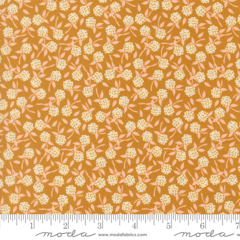 Wildbriar Golden Pom Poms Yardage by Sweetfire Road for Moda Fabrics