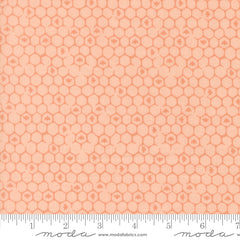 Wildbriar Blush Honeycomb Yardage by Sweetfire Road for Moda Fabrics