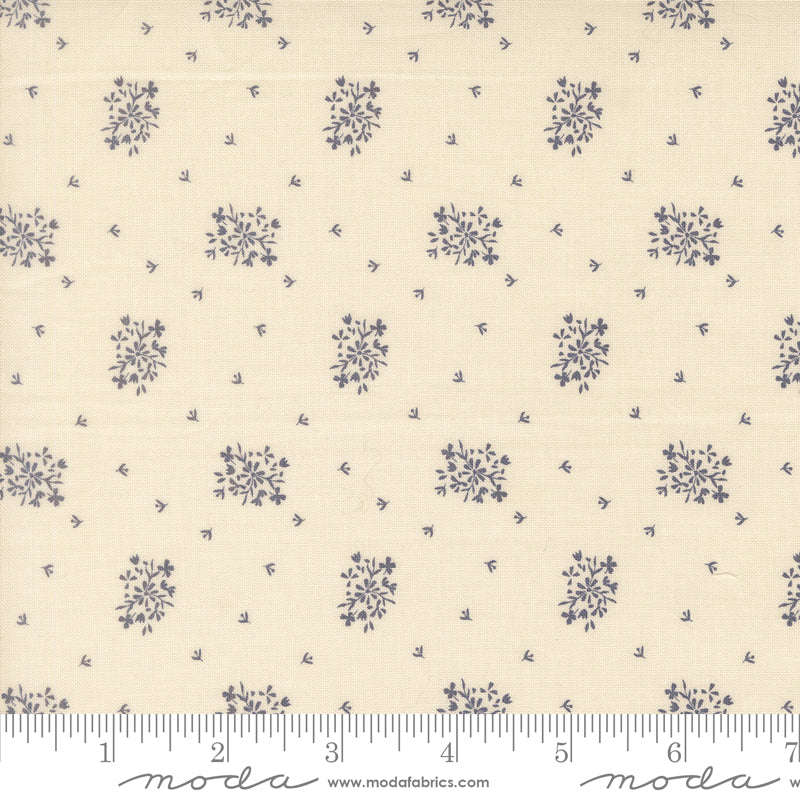 Wildbriar Porcelain Flower Girl Yardage by Sweetfire Road for Moda Fabrics