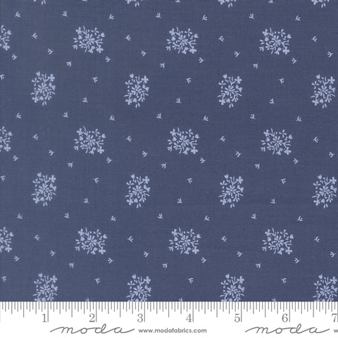 Wildbriar Maine Blueberry Flower Girl Yardage by Sweetfire Road for Moda Fabrics