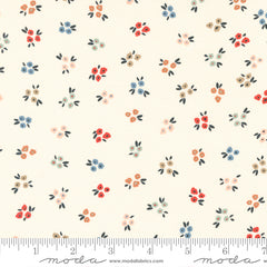 Dawn On The Prairie Unbleached Sweet Ditsy Yardage by Fancy That Design House for Moda Fabrics