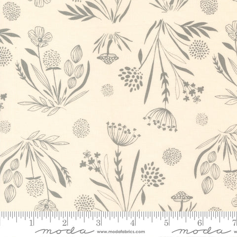 Woodland & Wildflowers Cream Foraged Finds Yardage by Fancy That Design House for Moda Fabrics