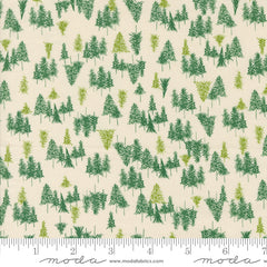 Cozy Wonderland Natural Tree Farm Yardage by Fancy That Design House for Moda Fabrics