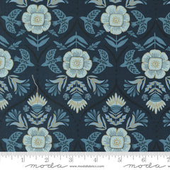 Folk & Lore Peacoat Flight of Fancy Yardage by Fancy That Design House for Moda Fabrics