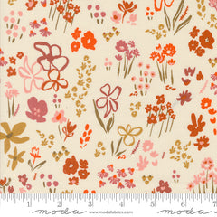 Things Above Eggshell Scattered Seeds Yardage by Fancy That Design House for Moda Fabrics