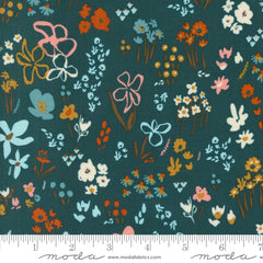 Things Above Deep Sea Scattered Seeds Yardage by Fancy That Design House for Moda Fabrics