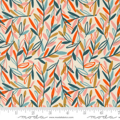 Things Above Eggshell Leafscape Yardage by Fancy That Design House for Moda Fabrics