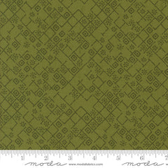 Foraged, Found & Hand Me Down Fern Fractured Weave Yardage by Fancy That Design House for Moda Fabrics