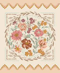 Foraged, Found & Hand Me Down Eggshell Panel by Fancy That Design House for Moda Fabrics