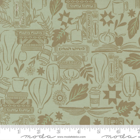 Windfall Aqua Cozy Up Yardage by Fancy That Design House for Moda Fabrics