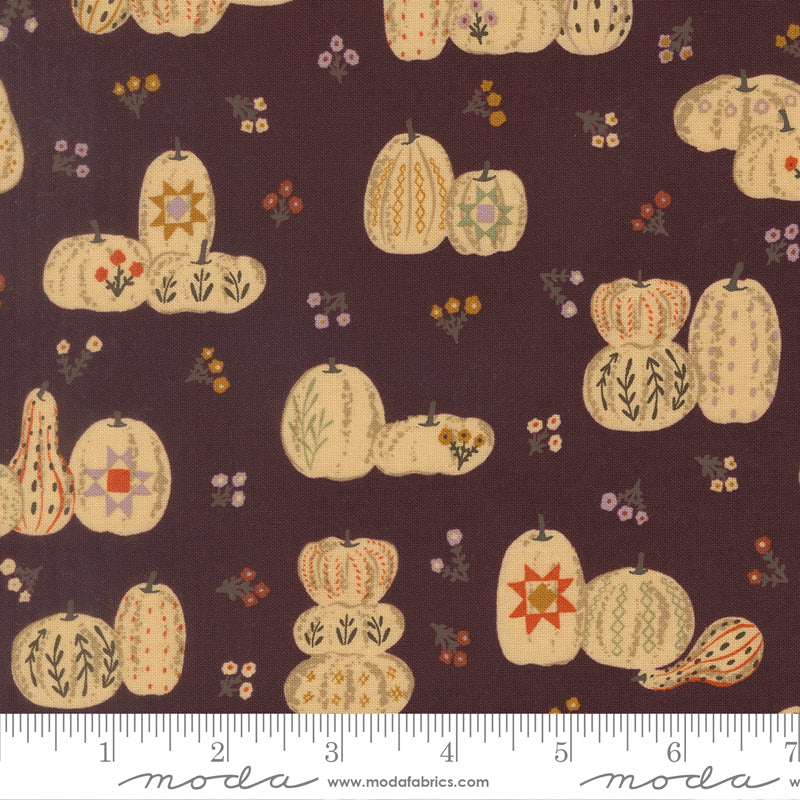 Windfall Merlot Pumpkin Patches Yardage by Fancy That Design House for Moda Fabrics