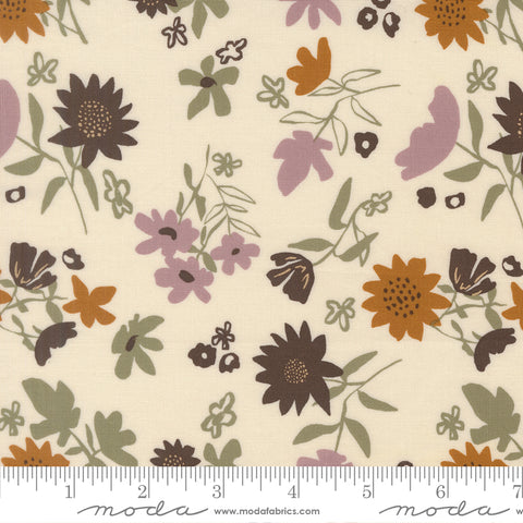 Windfall Eggshell Playful Petals Yardage by Fancy That Design House for Moda Fabrics